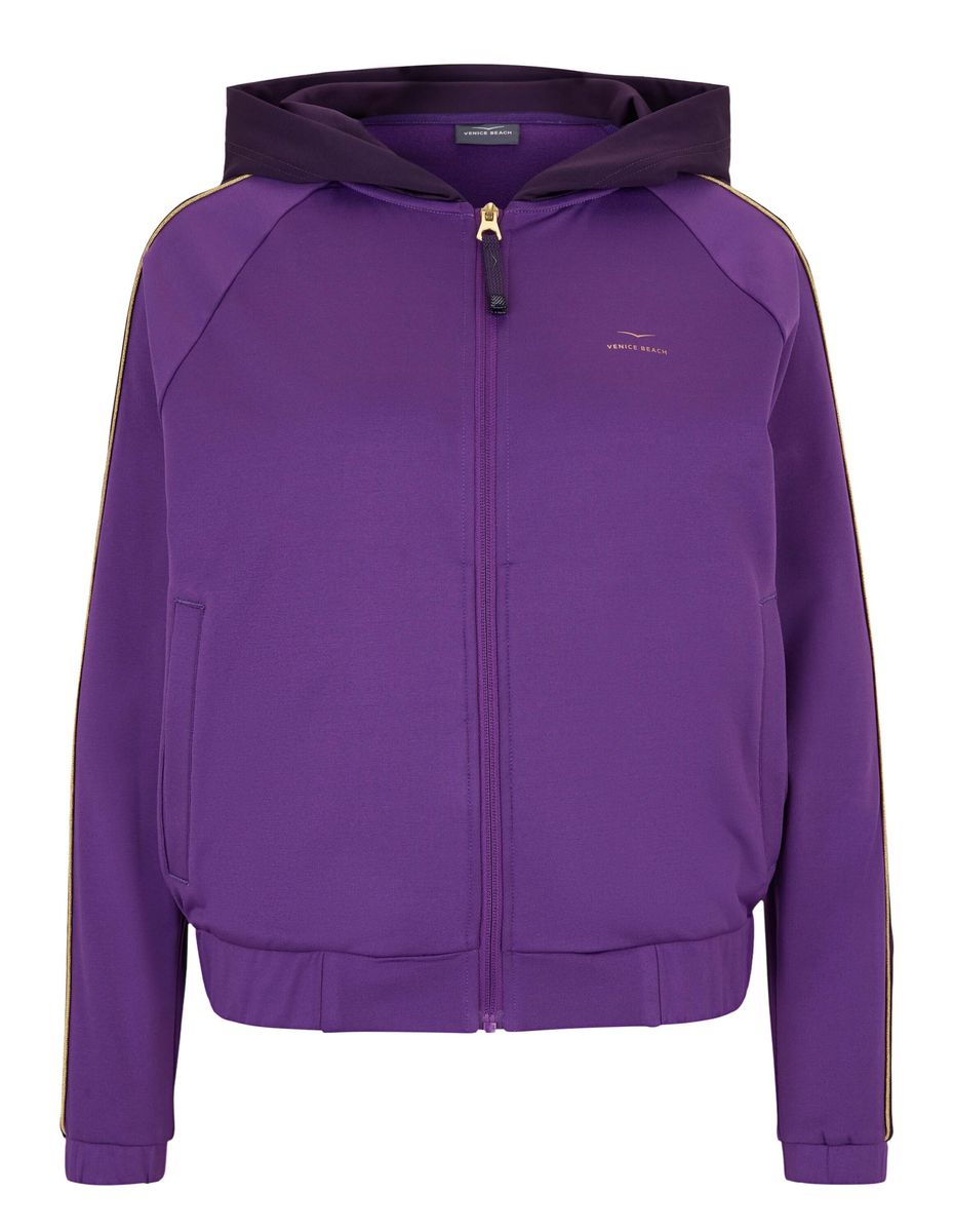 Sportliche Kapuzenjacke mit Reißverschluss