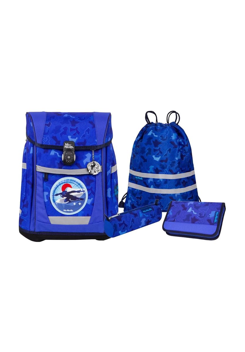 Ergonomisches Schulranzen-Set mit Tarnmuster