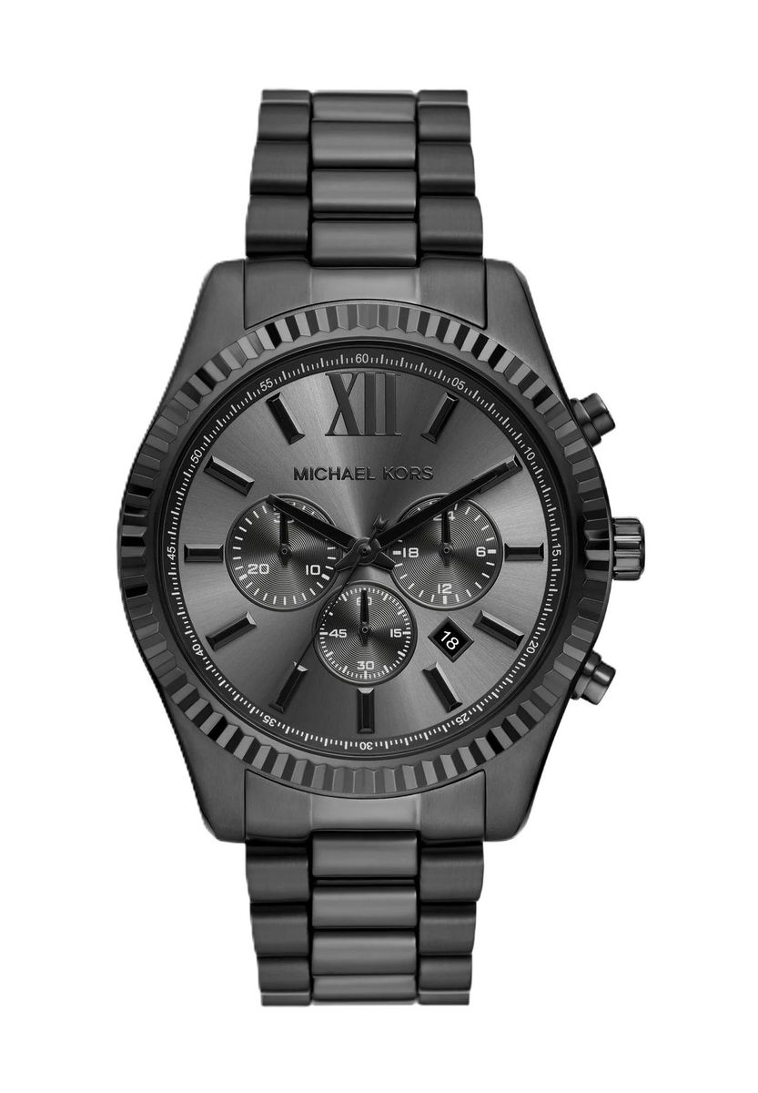 Herren Lexington schwarze Chronographenuhr