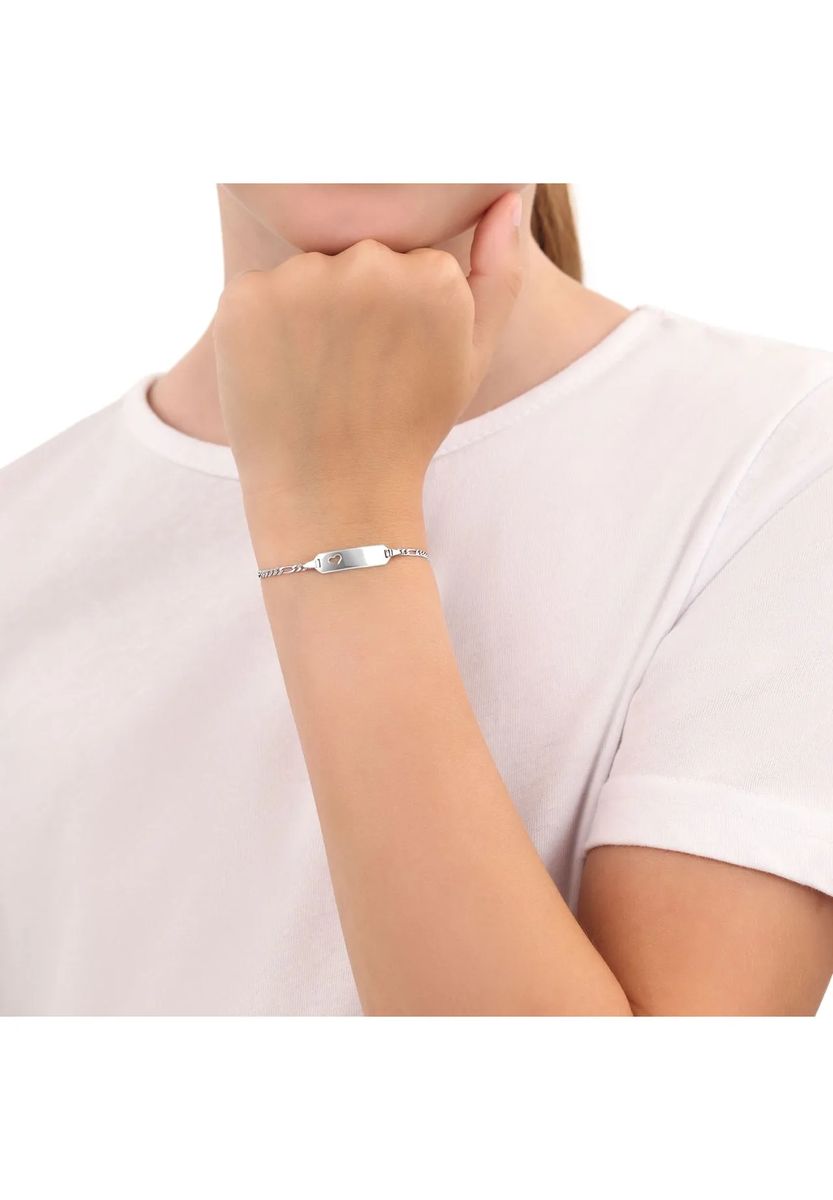 amor Mädchen Armband, 925er Silber, silber