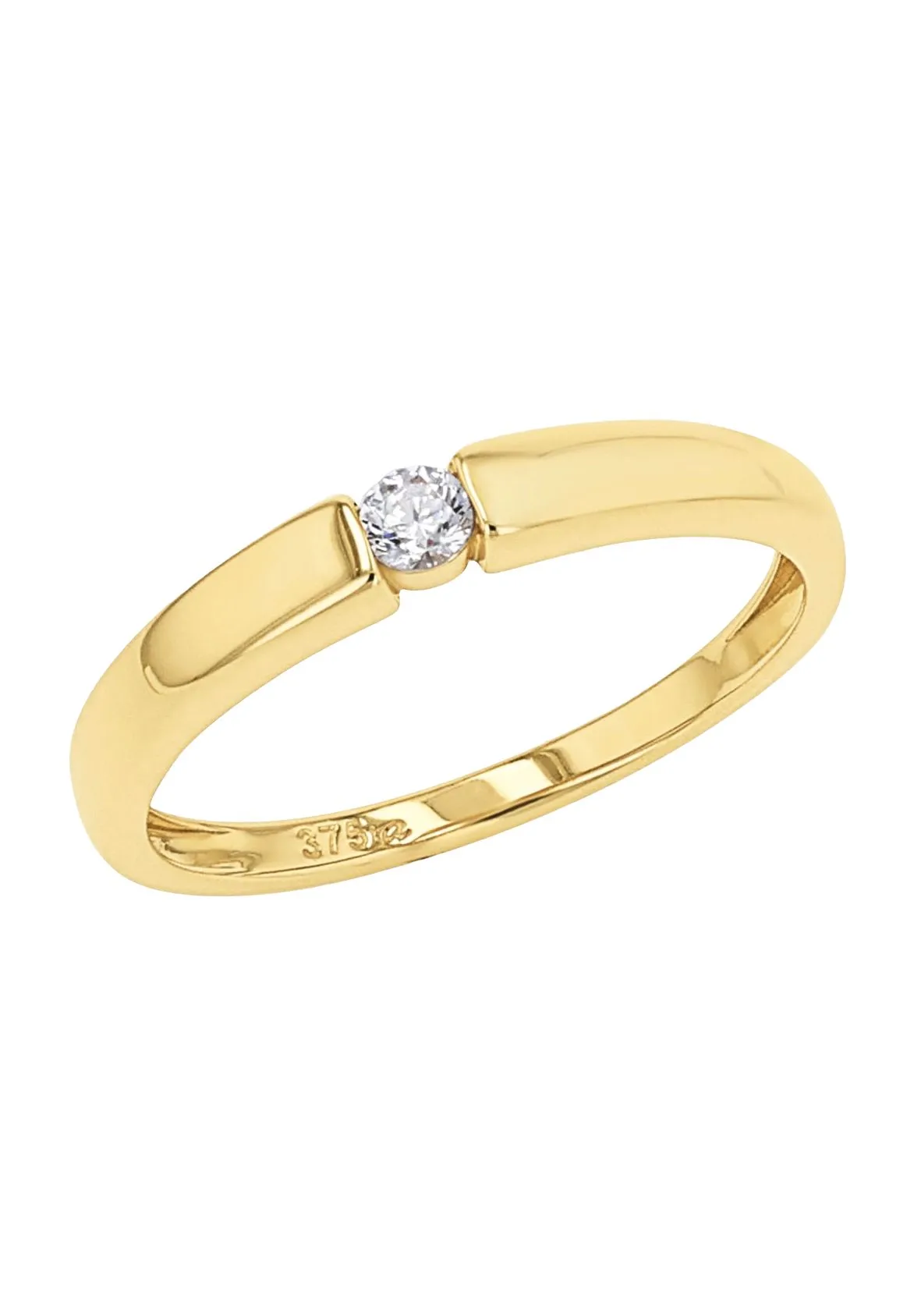 Eleganter Bicolor-Solitär-Ring