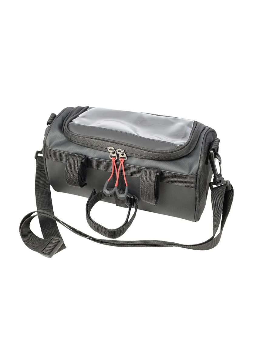 Funktionale Lenkertasche mit Touchscreen-Fenster