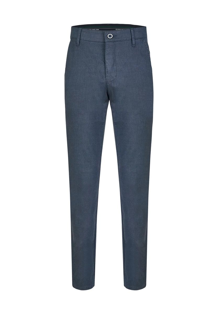 Bequeme Flatfront-Hose in Woll-Optik