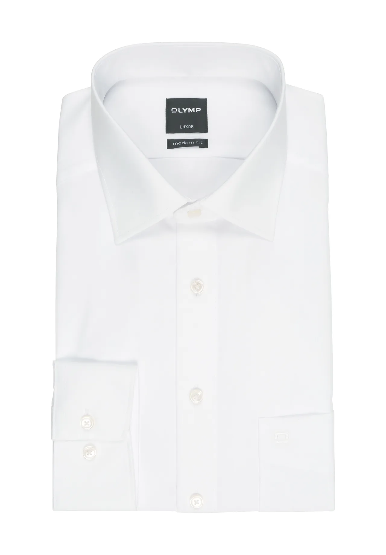 Modern Fit Bügelfreies Popeline-Hemd