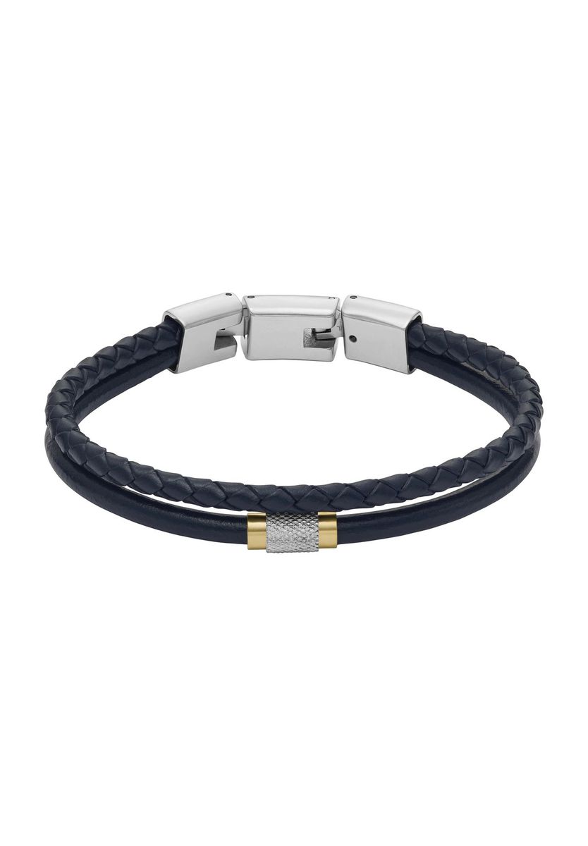 Herren Armband aus geflochtenem Leder