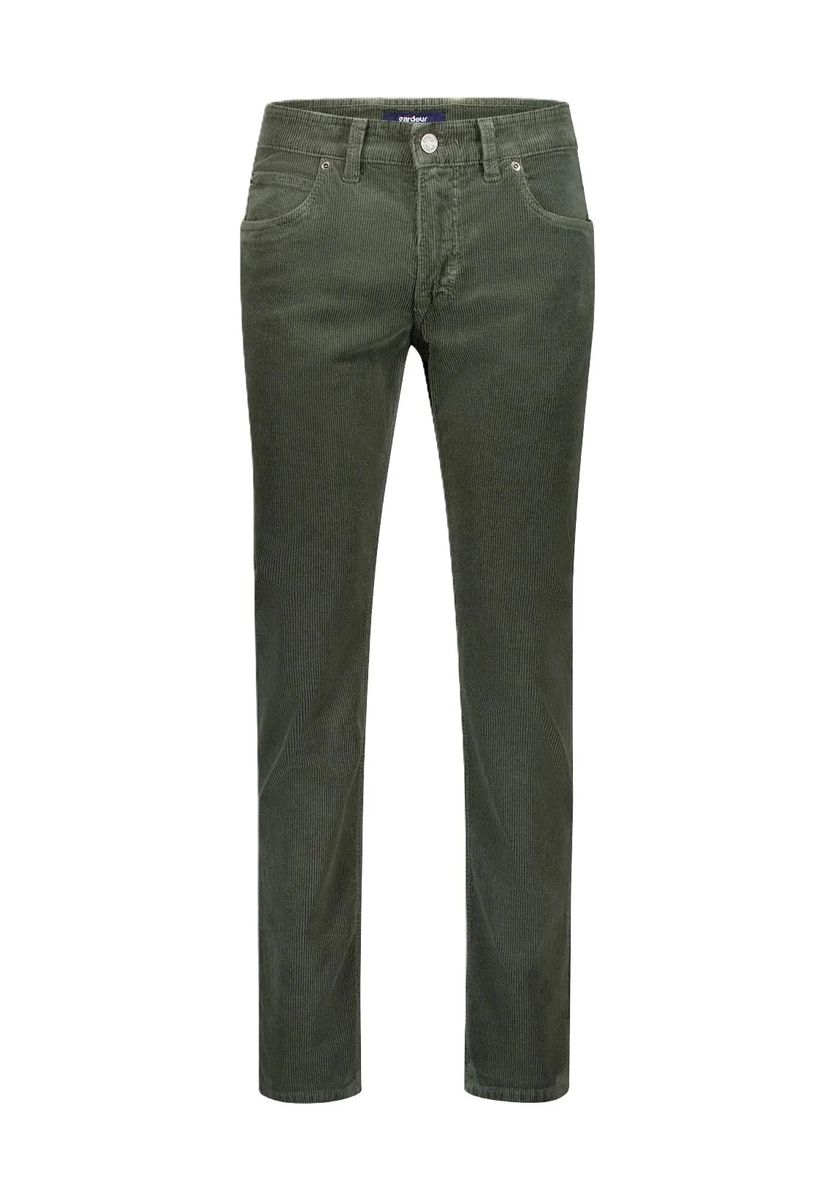 Five-Pocket Cordhose mit geradem Bein