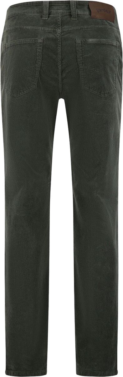 Five-Pocket Cordhose mit geradem Bein
