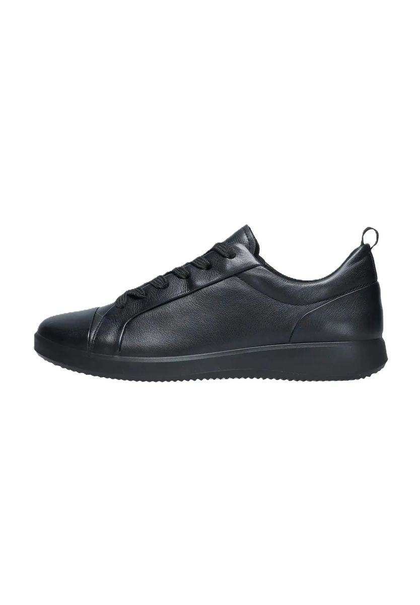 Minimalistischer Leder-Sneaker im Lagen-Look