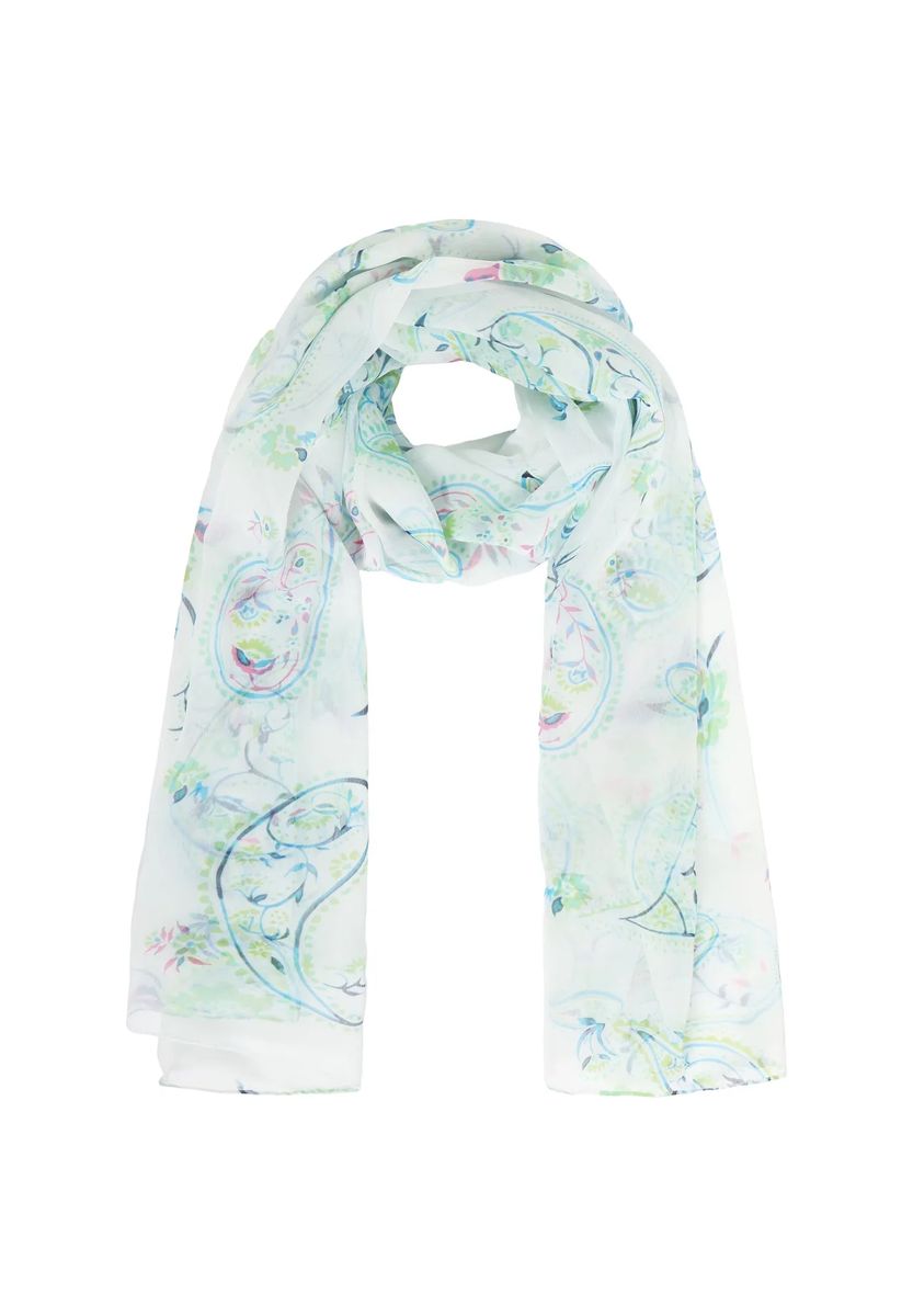 Leichtes Schaltuch mit Paisley-Muster