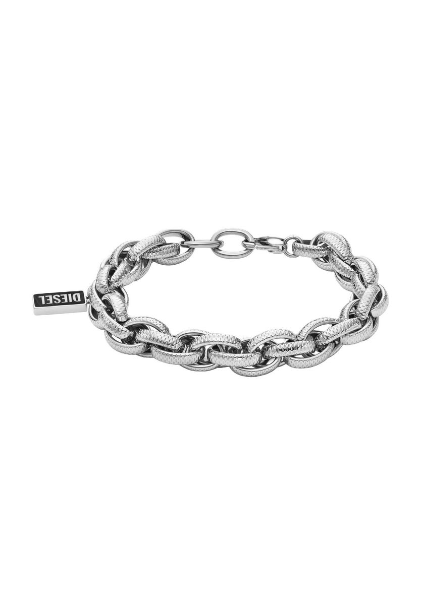 Struktur Armband aus Edelstahl Kette