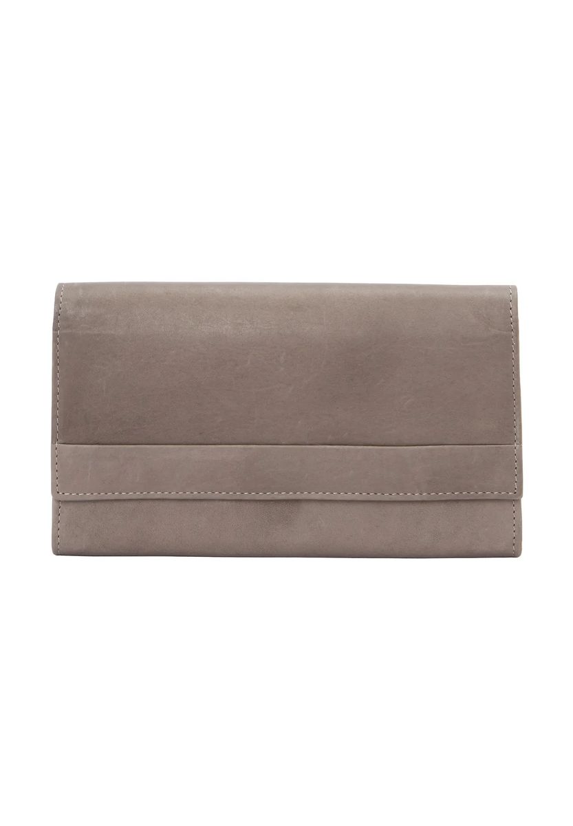 Eleganter Leder-Organisator mit Druckknopf
