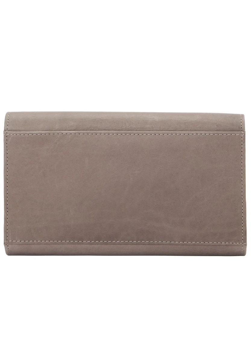 Eleganter Leder-Organisator mit Druckknopf