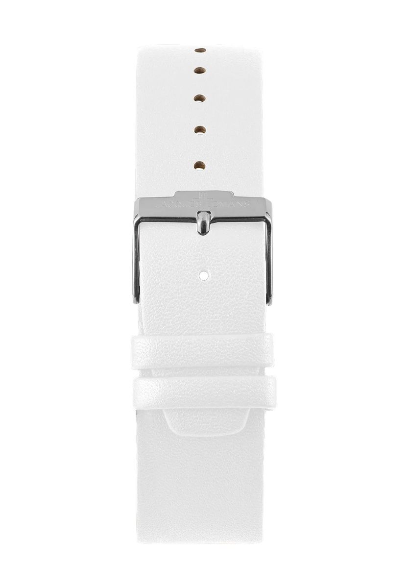 Minimalistische Analoguhr mit Lederarmband