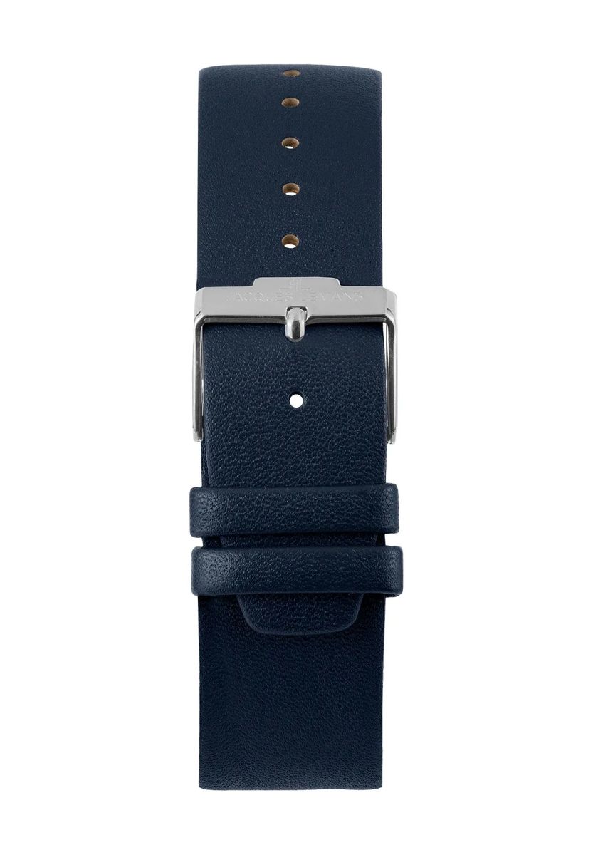 Minimalistische Analoguhr mit Lederarmband