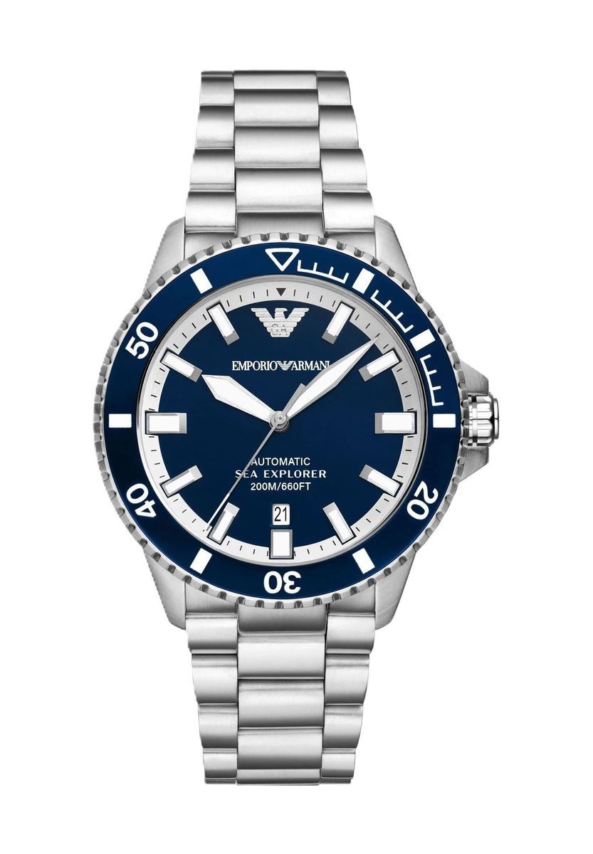 Herren Automatische Taucheruhr aus Edelstahl