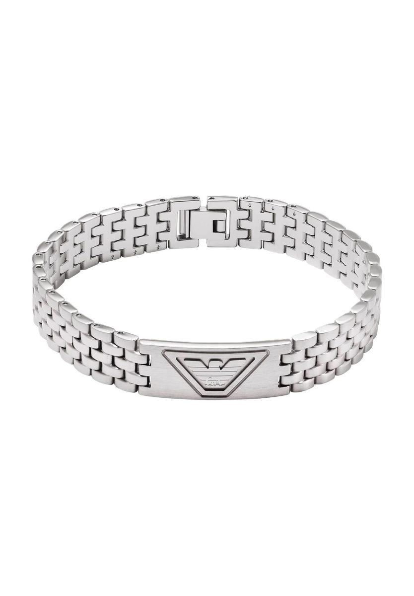 Herren Gliederarmband aus Edelstahl