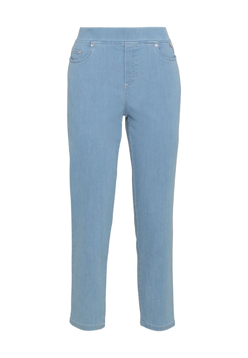 Jeanshose mit elastischem Bund
