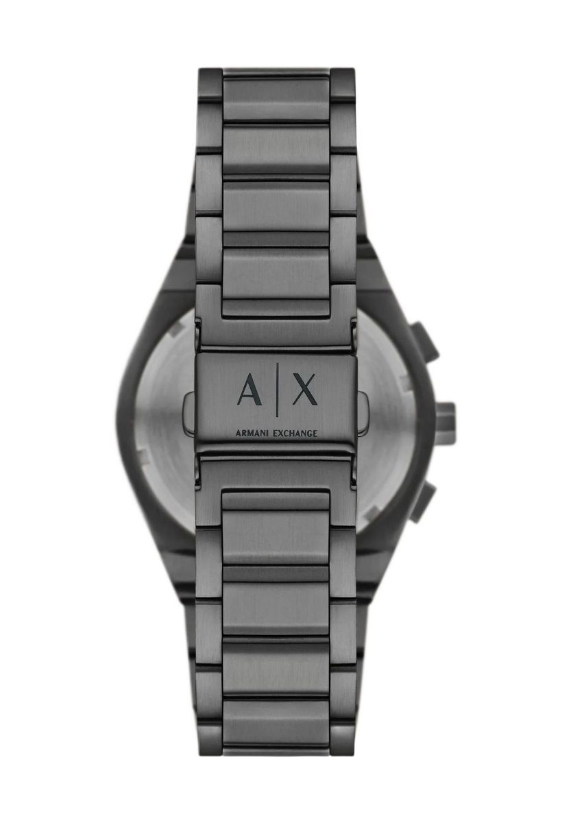 Herren-Chronographenuhr mit Edelstahlarmband