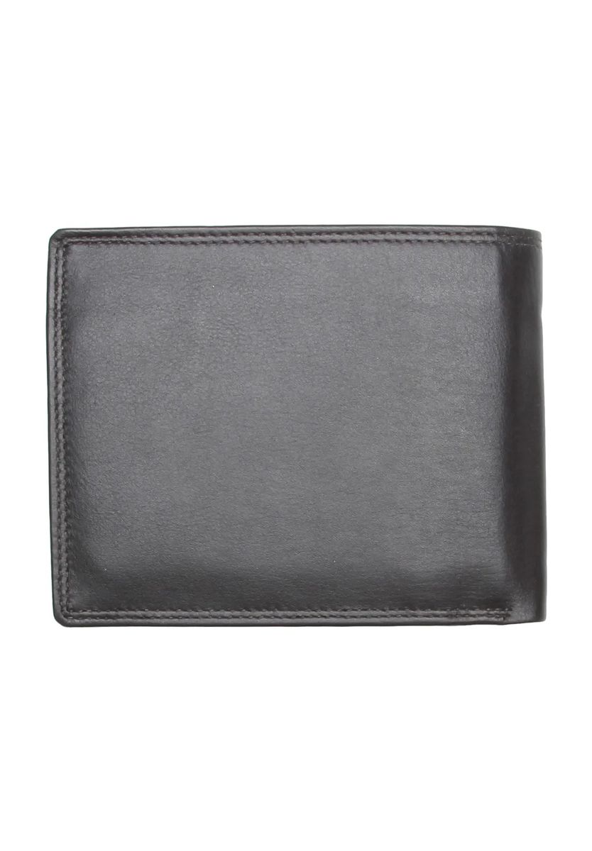 Klassische Leder-Brieftasche im Querformat