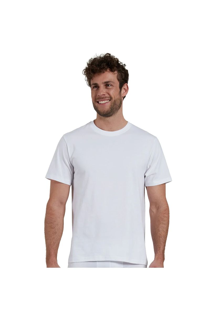 Essentielle Baumwoll-T-Shirts mit Rundhals