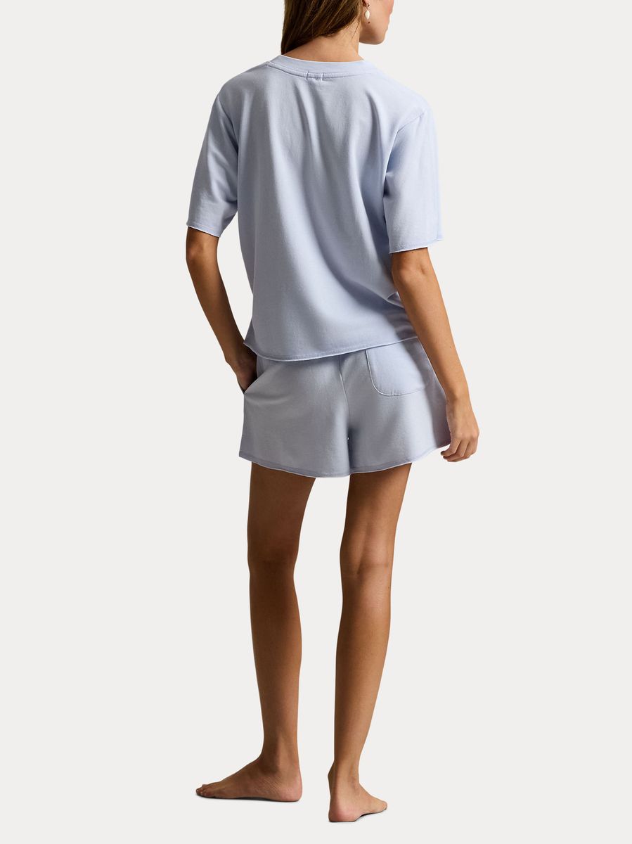 Kurzärmeliges Frottee-Pyjama-Set