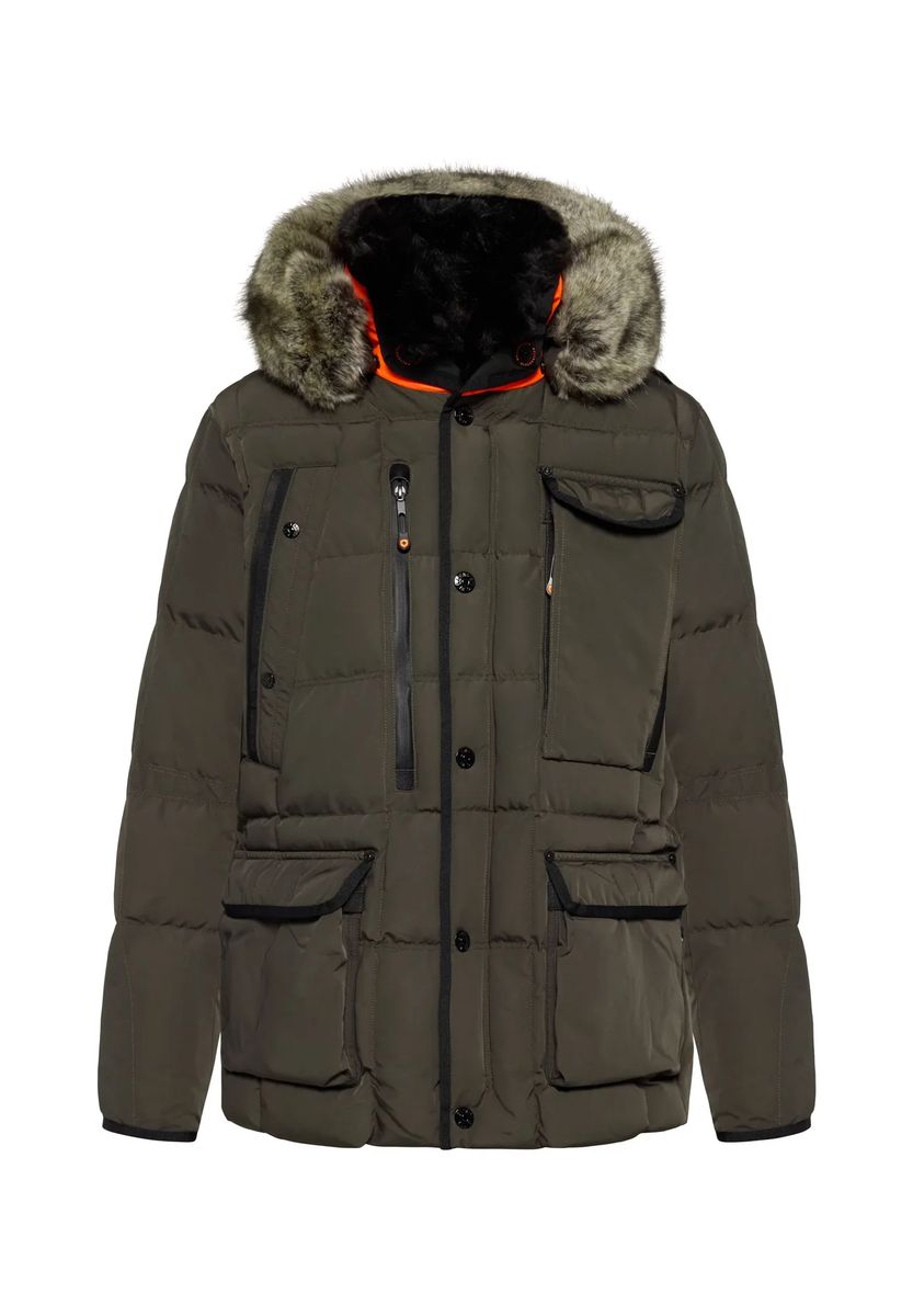 Gefütterter schwerer Winter-Parka