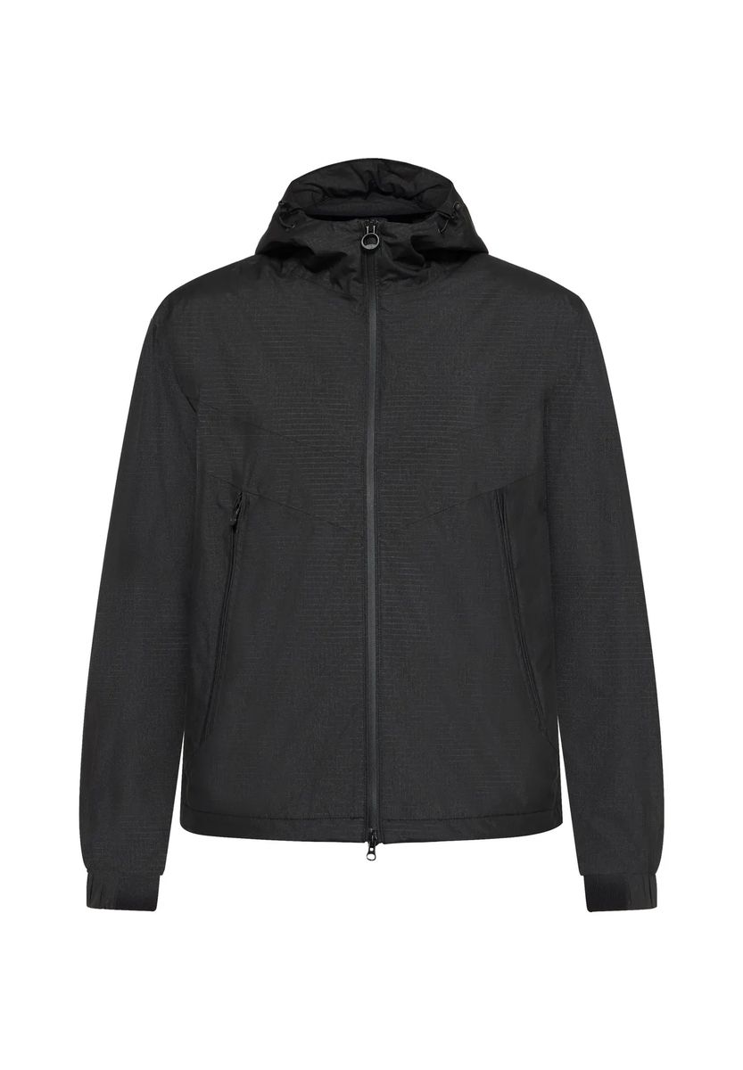 Leichter technischer Windbreaker mit Kapuze