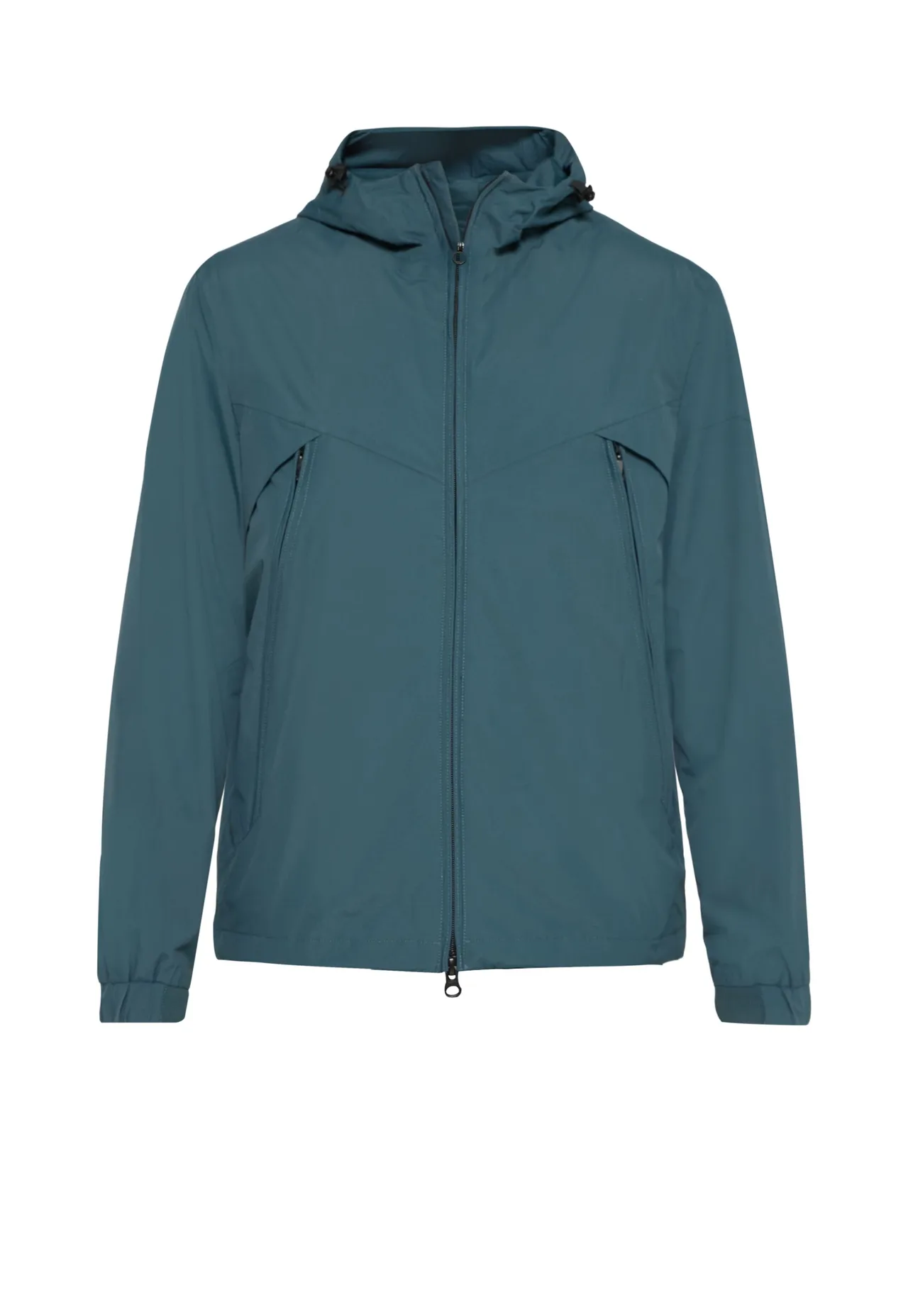 Technische Kapuzen-Windjacke
