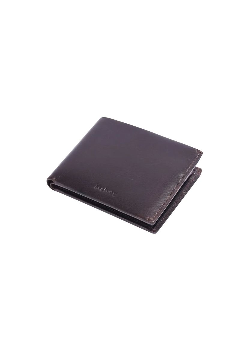 Klassische Bifold-Brieftasche aus Leder
