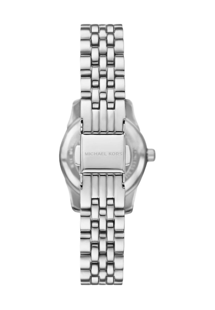 Elegante Silberne Damen Armbanduhr