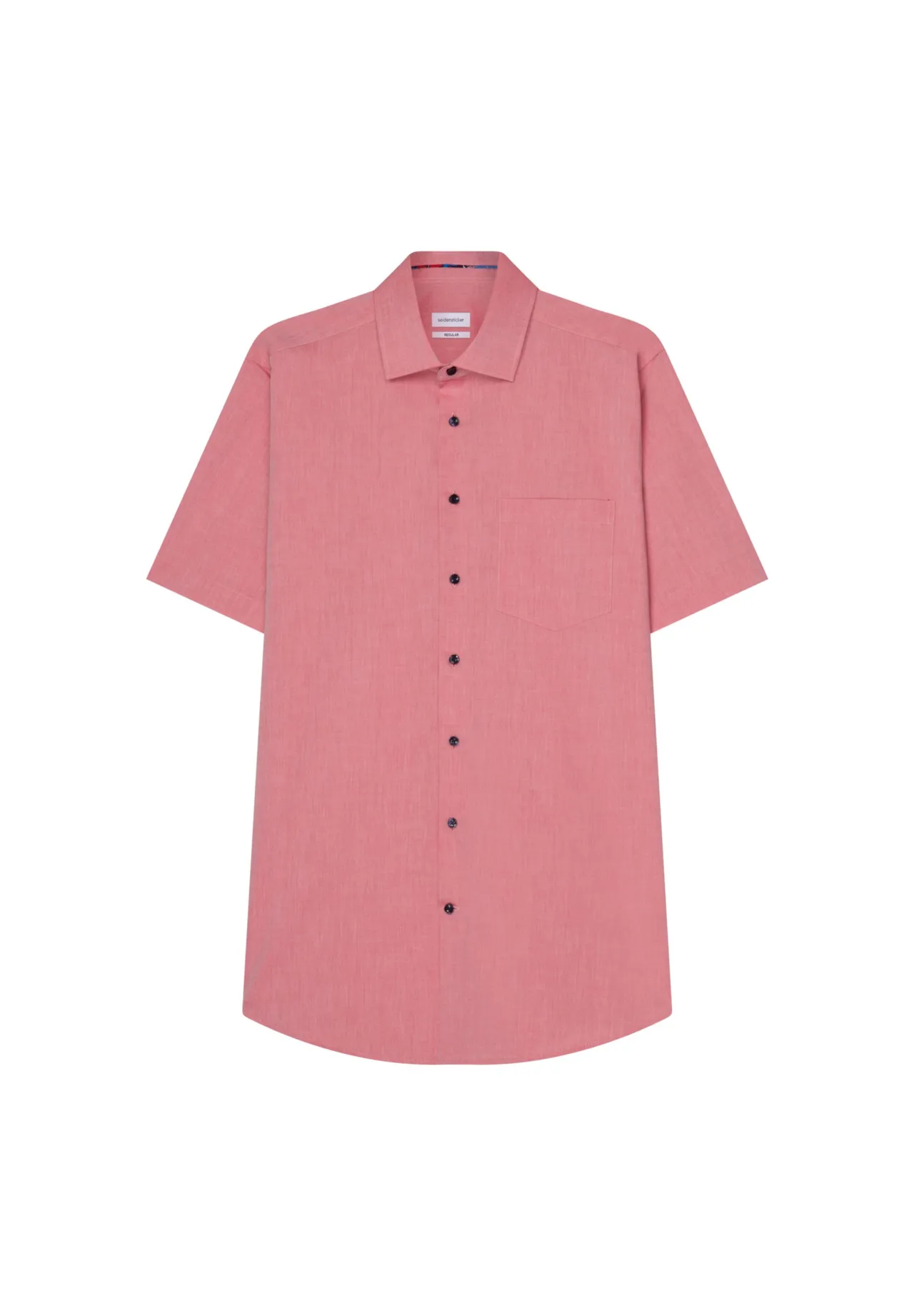 Kurzarm-Hemd in Regular Fit Chambray