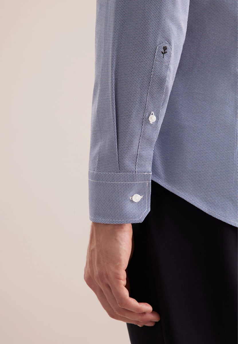 Slim-Fit Kentkragen Business-Hemd
