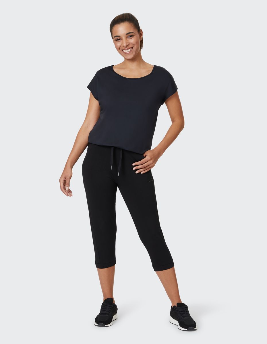 Funktionsshirt mit elastischem Saum
