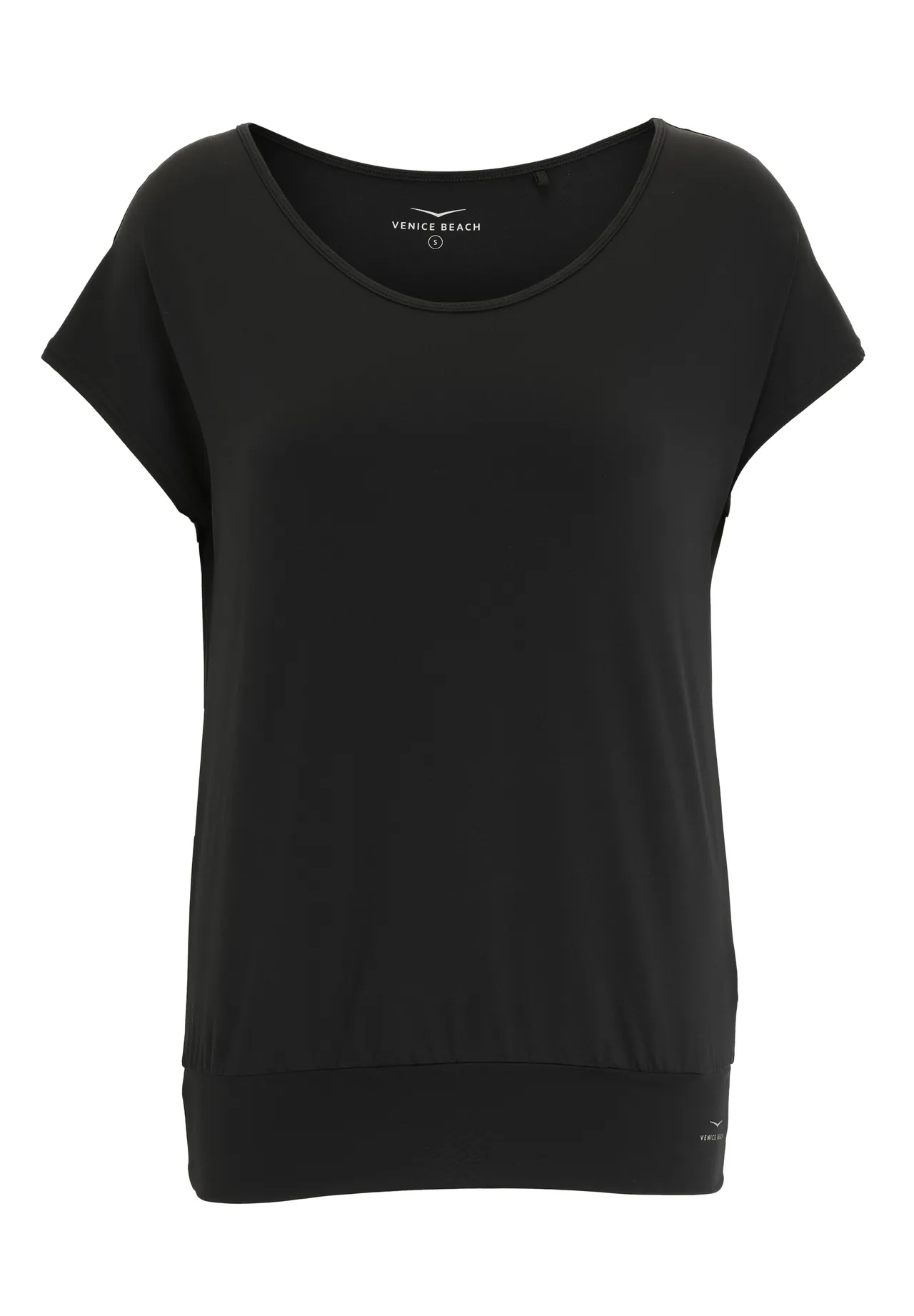 Funktionsshirt mit elastischem Saum