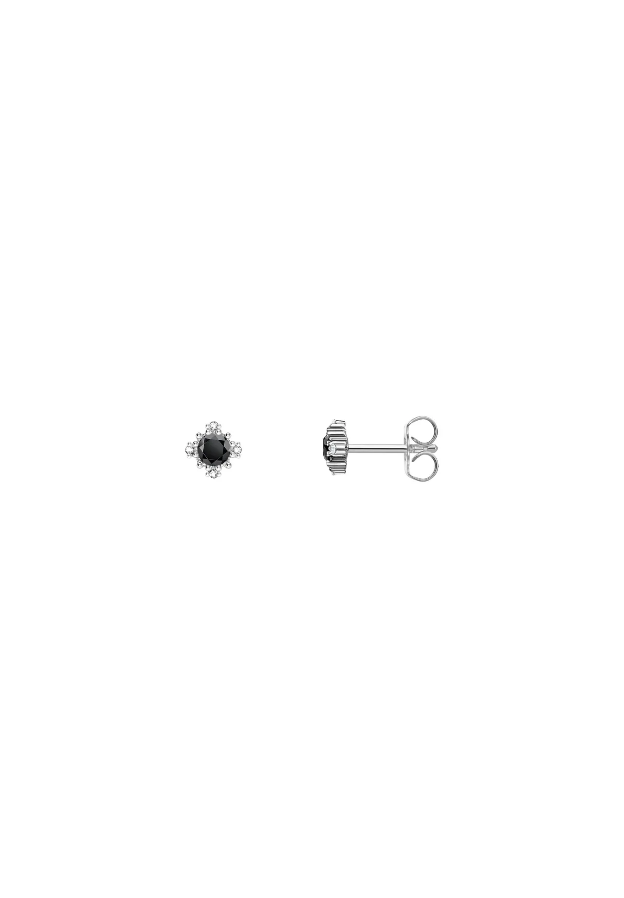 Vintage-inspirierte Zirkonia-Ohrstecker
