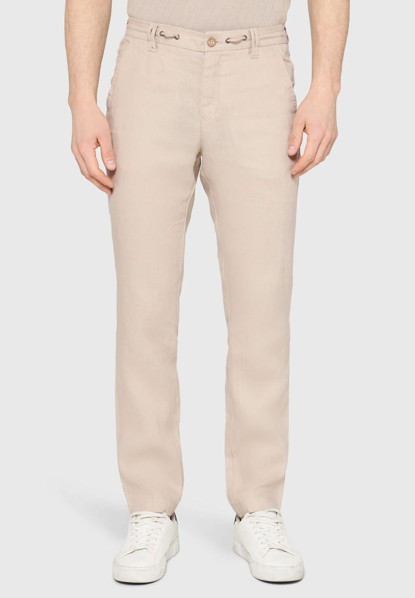 Lockere Leichte Leinenhose