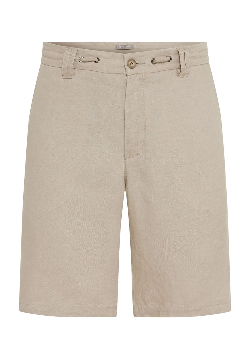 Lässige Leinen-Bermuda-Shorts