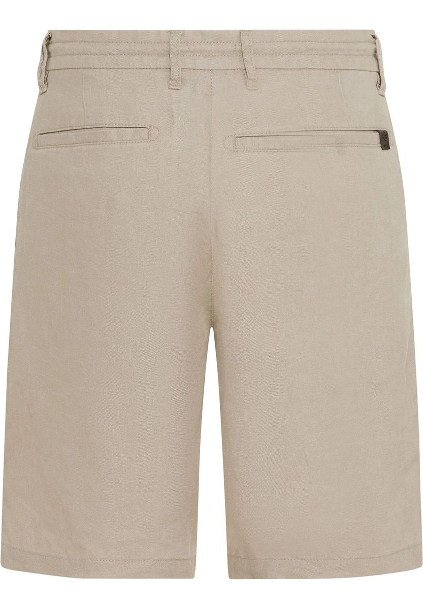 Lässige Leinen-Bermuda-Shorts