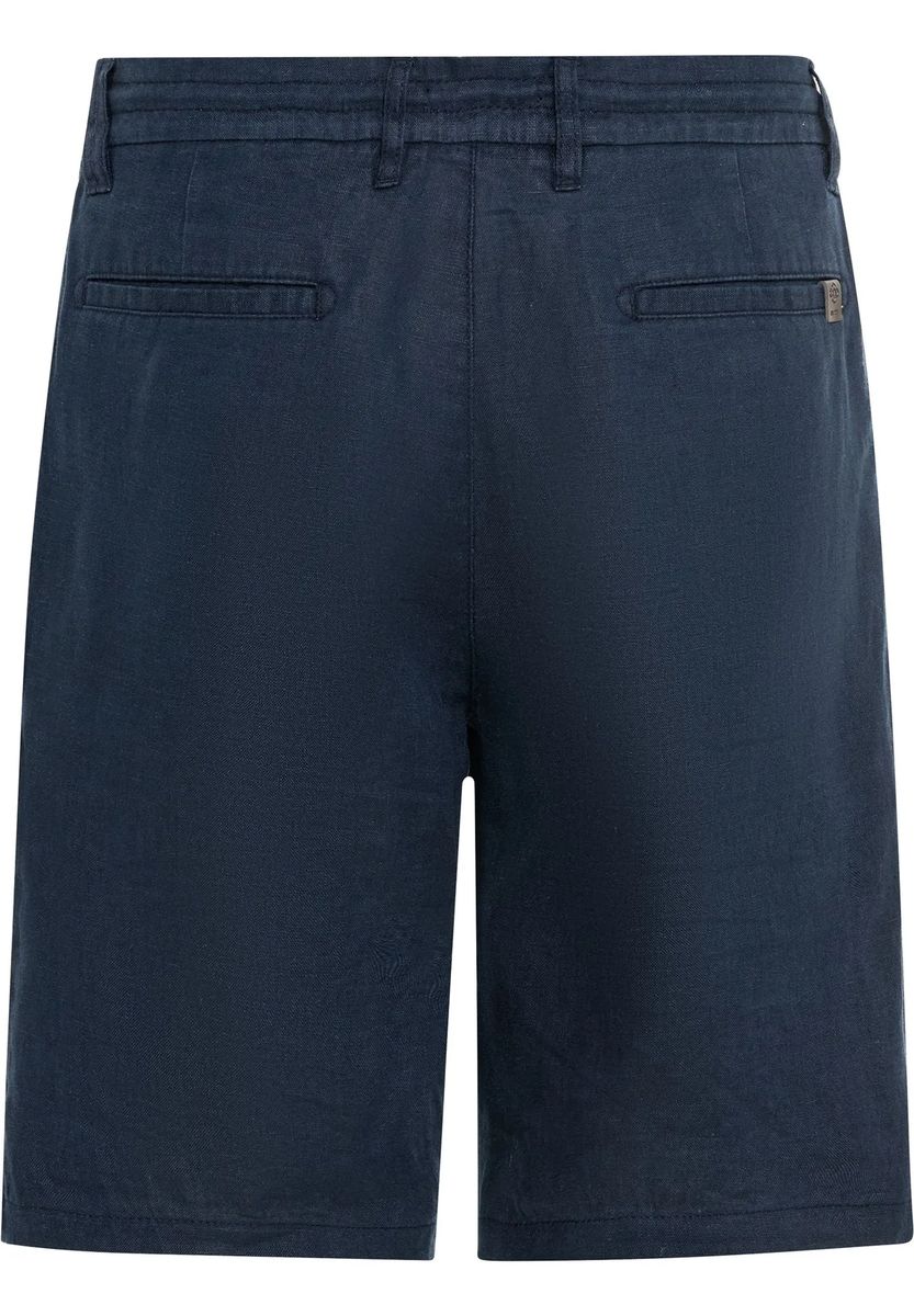 Lässige Leinen-Bermuda-Shorts