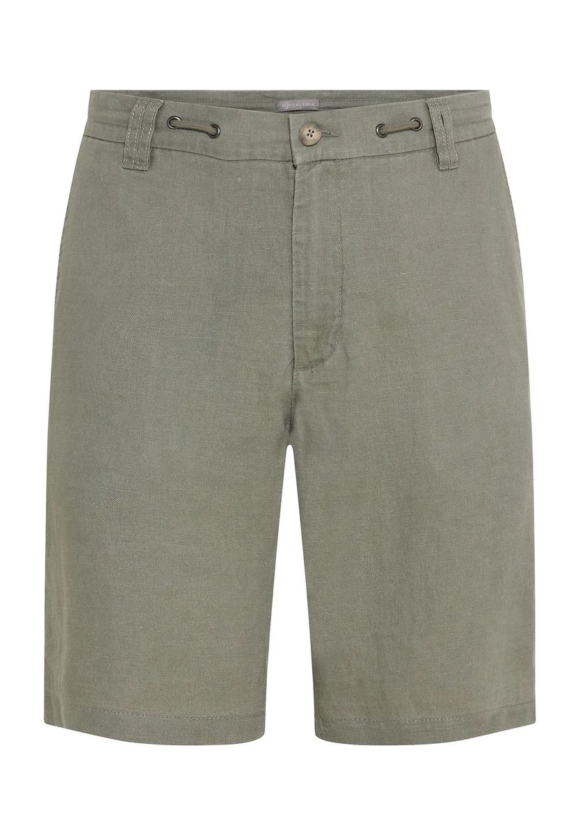 Leichte Leinen-Bermuda-Shorts