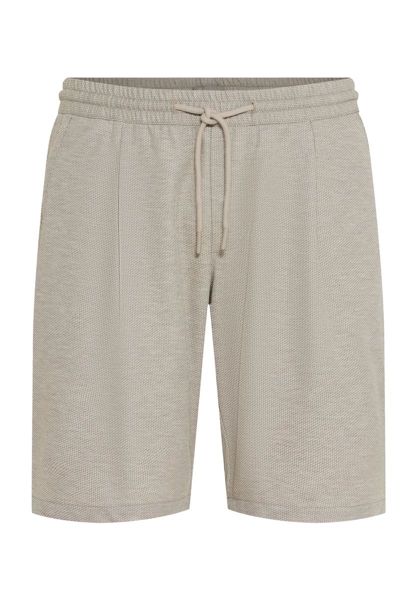 Strukturierte Jogging-Bermudas mit Tunnelzug