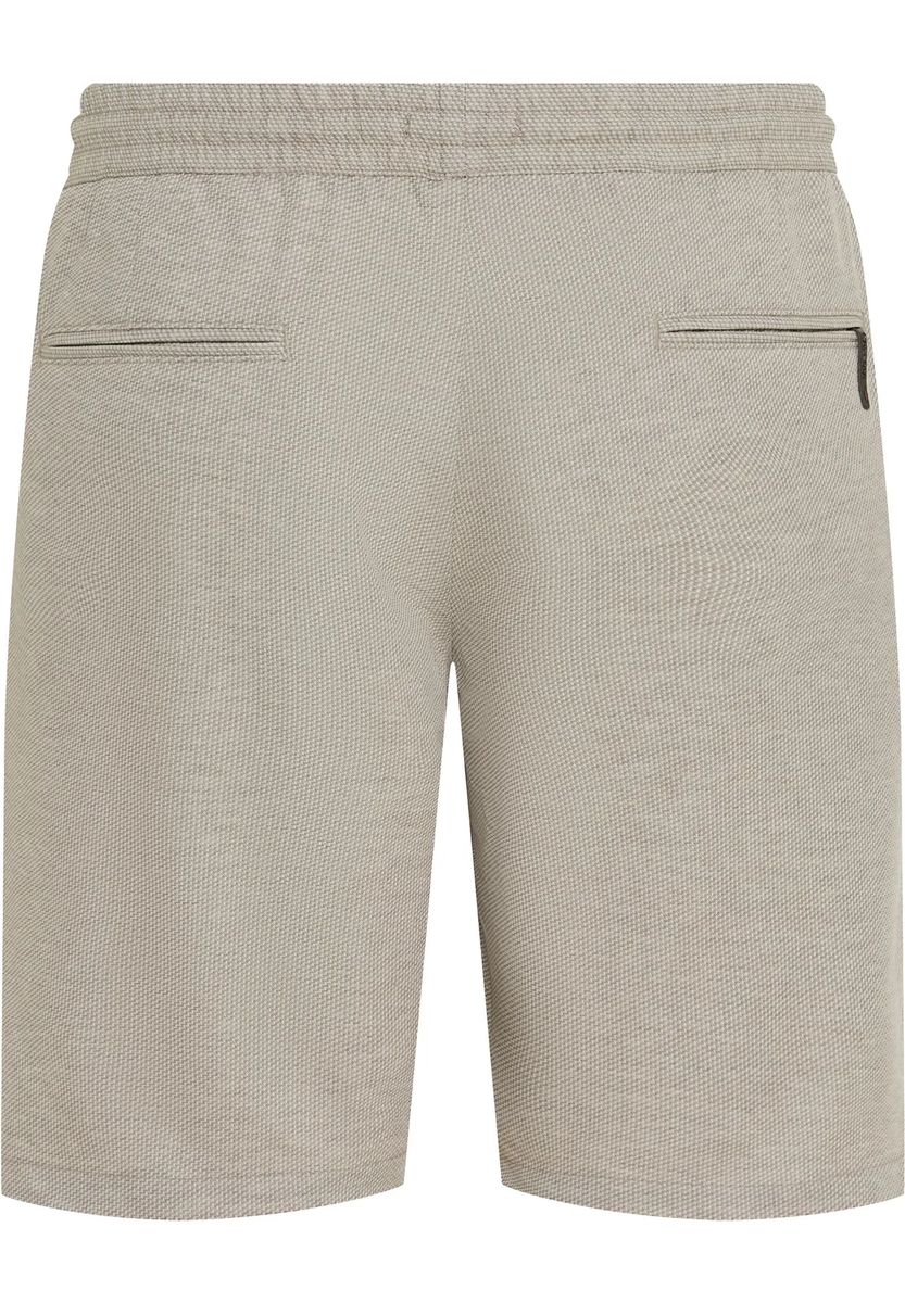 Strukturierte Jogging-Bermudas mit Tunnelzug