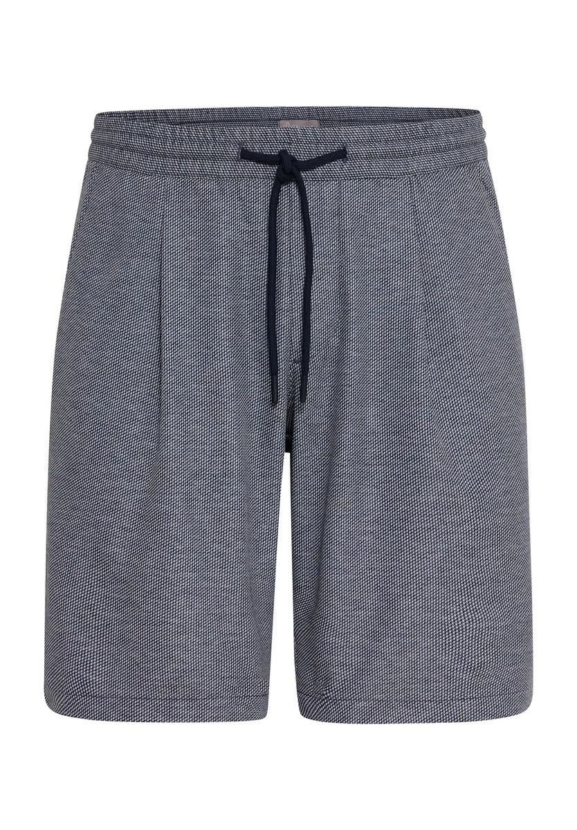 Strukturierte Jogging-Bermudas mit Tunnelzug