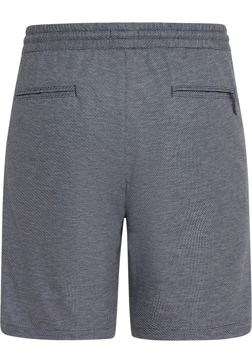 Strukturierte Jogging-Bermudas mit Tunnelzug