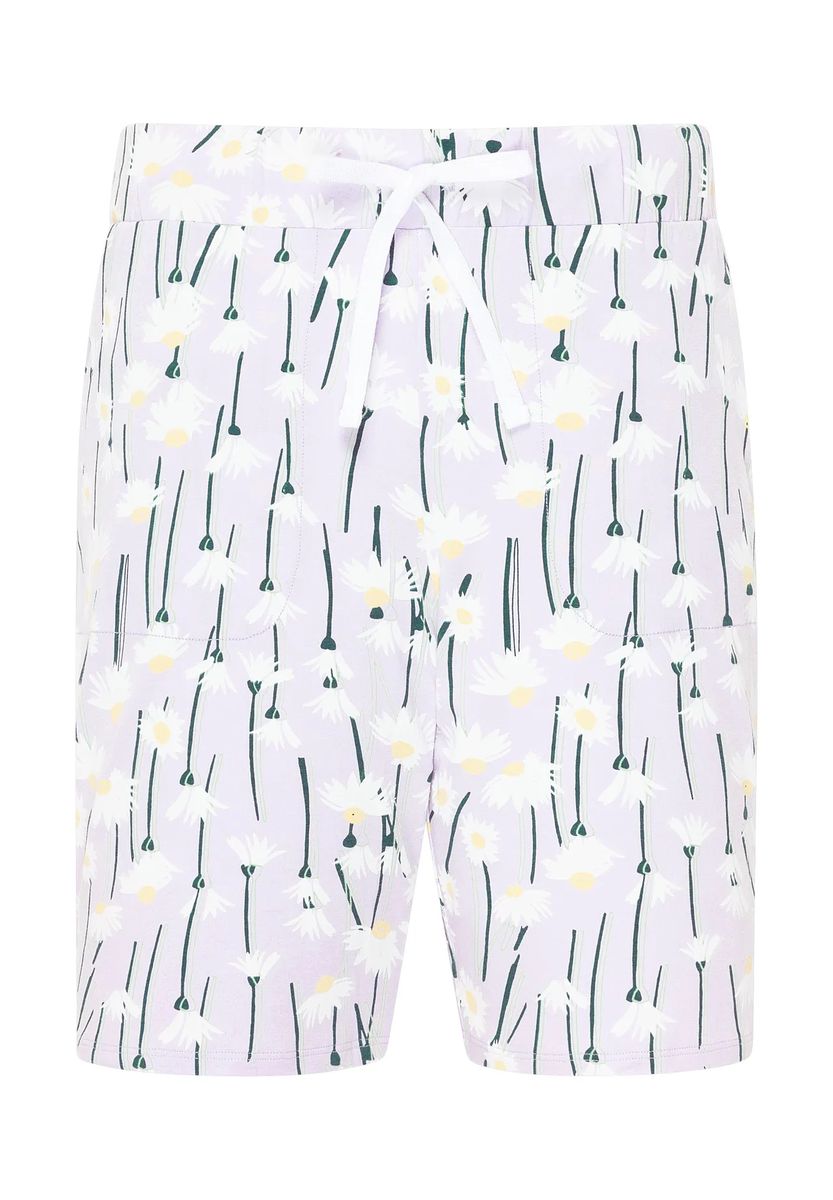 Lounge-Shorts mit Gänseblümchen-Muster