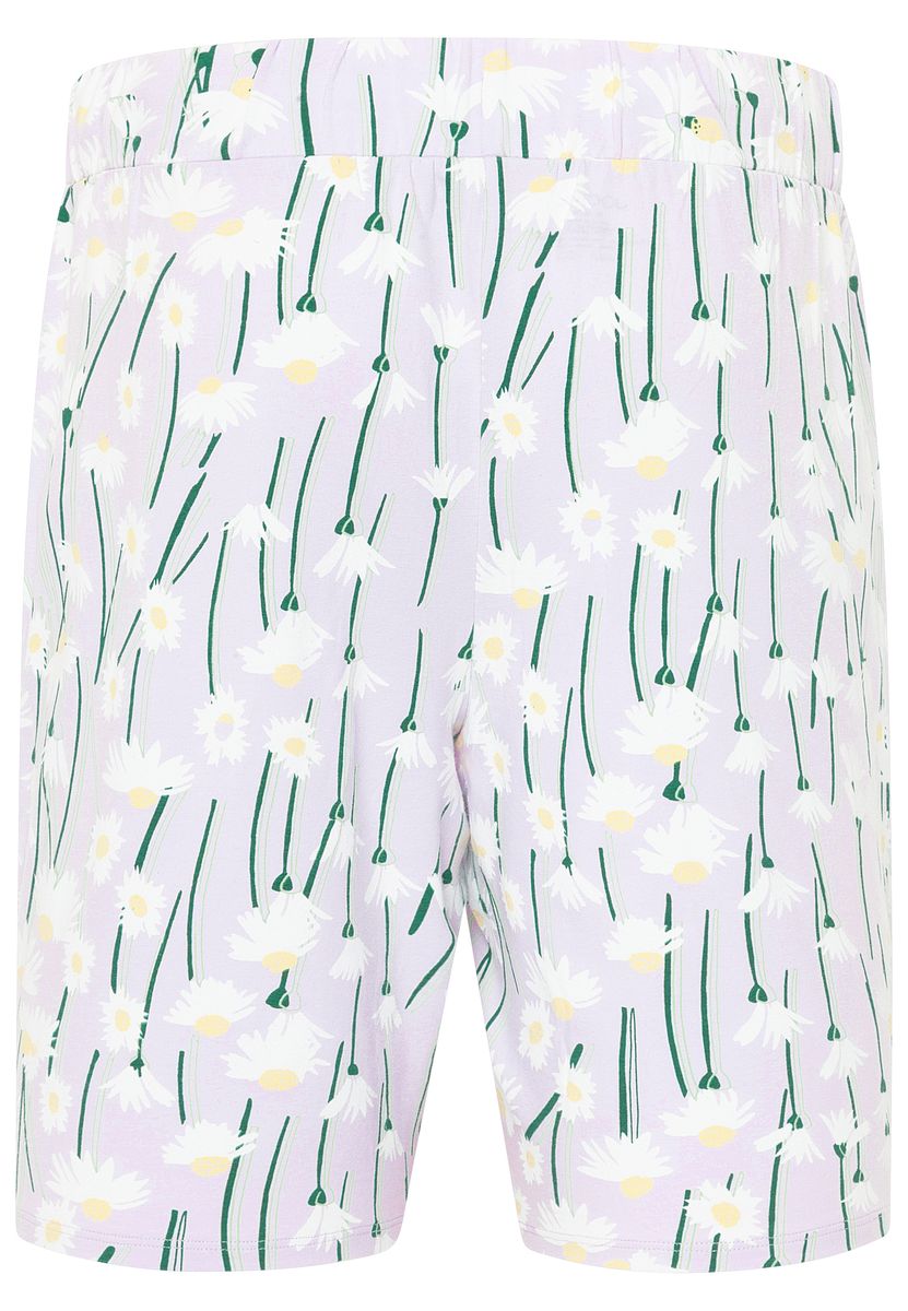 Lounge-Shorts mit Gänseblümchen-Muster