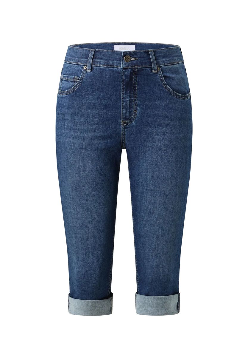Five-Pocket Slim-Capri-Jeans