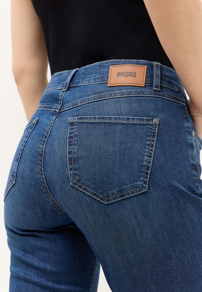 Five-Pocket Slim-Capri-Jeans