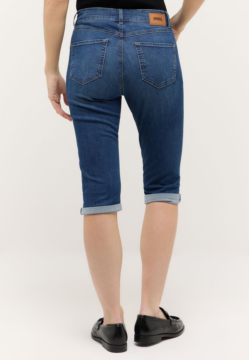 Five-Pocket Slim-Capri-Jeans