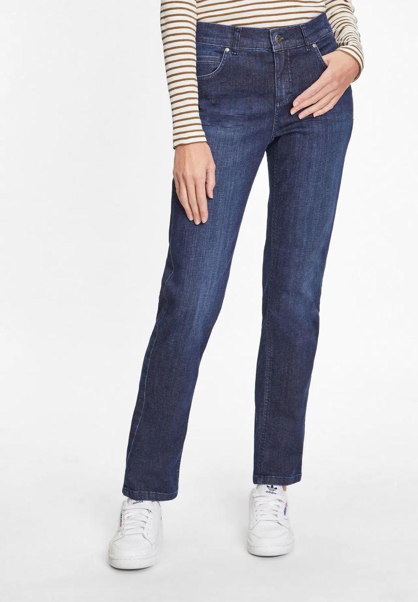 Cici Five-Pocket Straight-Leg